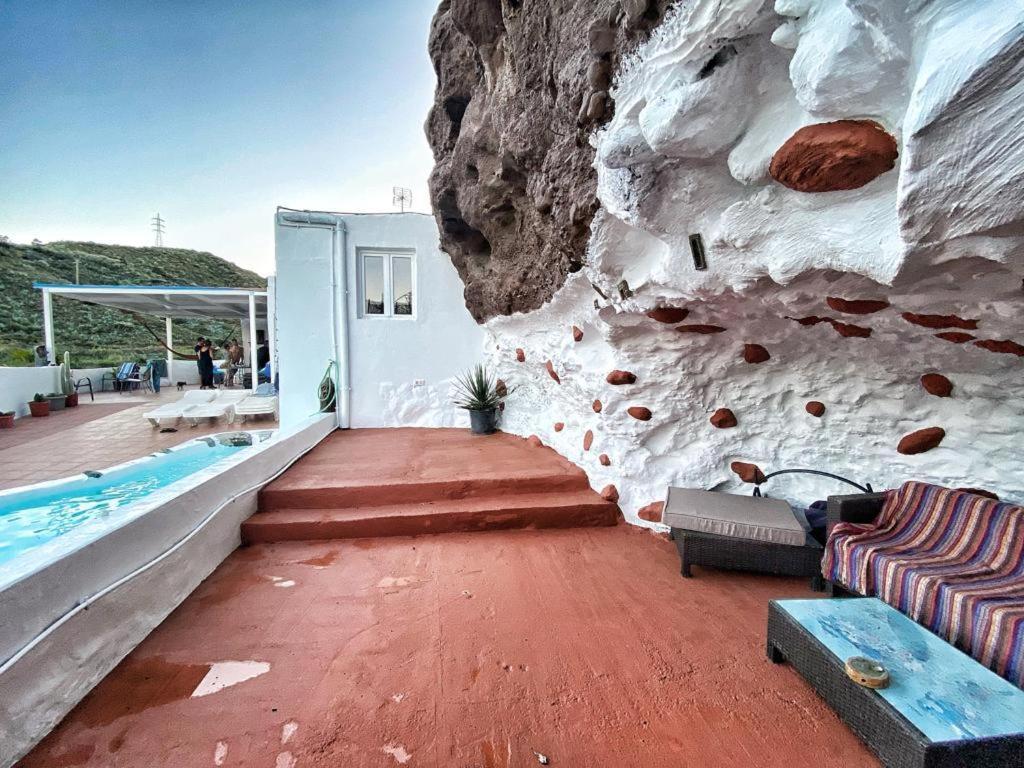 Casas Cuevas Tecen Valsequillo Villa Eksteriør billede